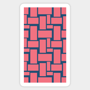 Rectangular Seamless Pattern 003#002 Sticker